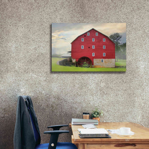 'Willow Grove Mill' by Lori Deiter, Canvas Wall Art,40 x 26