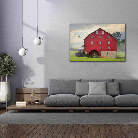 Image of 'Willow Grove Mill' by Lori Deiter, Canvas Wall Art,60 x 40
