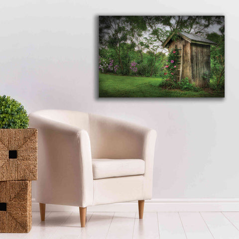 Image of 'Fragrant Outhouse' by Lori Deiter, Canvas Wall Art,40 x 26