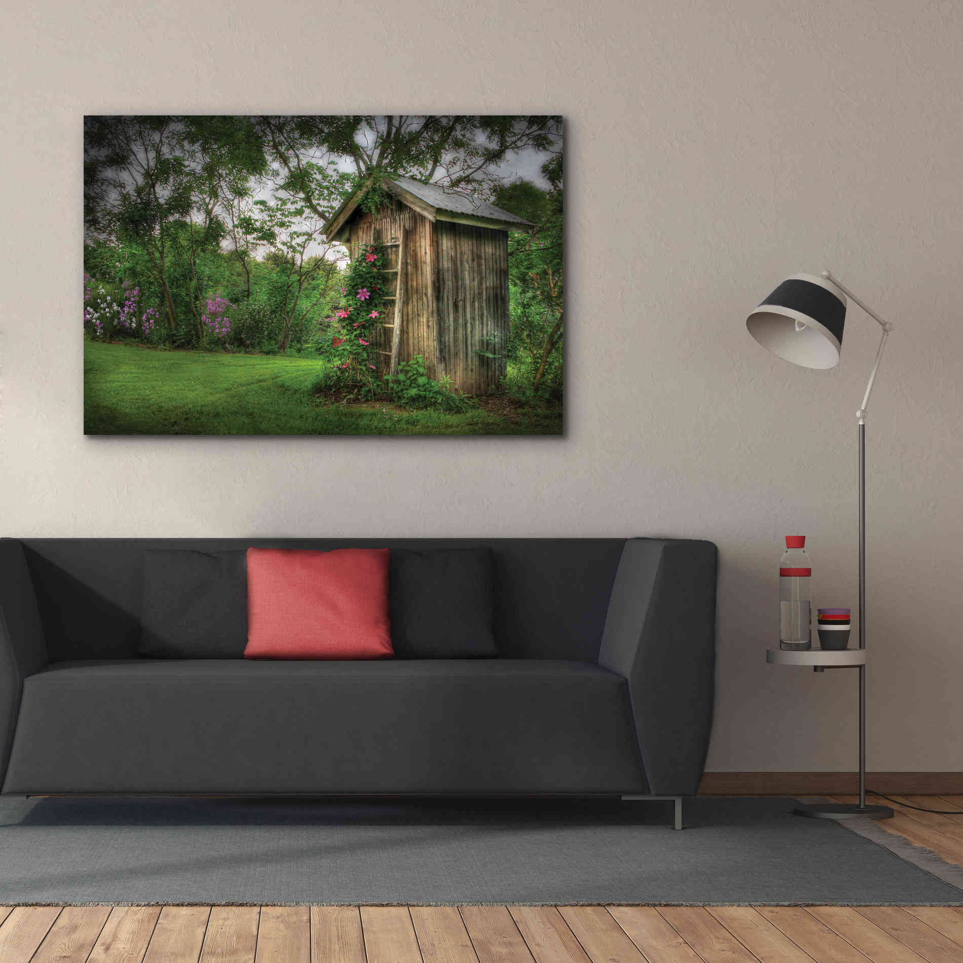 'Fragrant Outhouse' by Lori Deiter, Canvas Wall Art,60 x 40