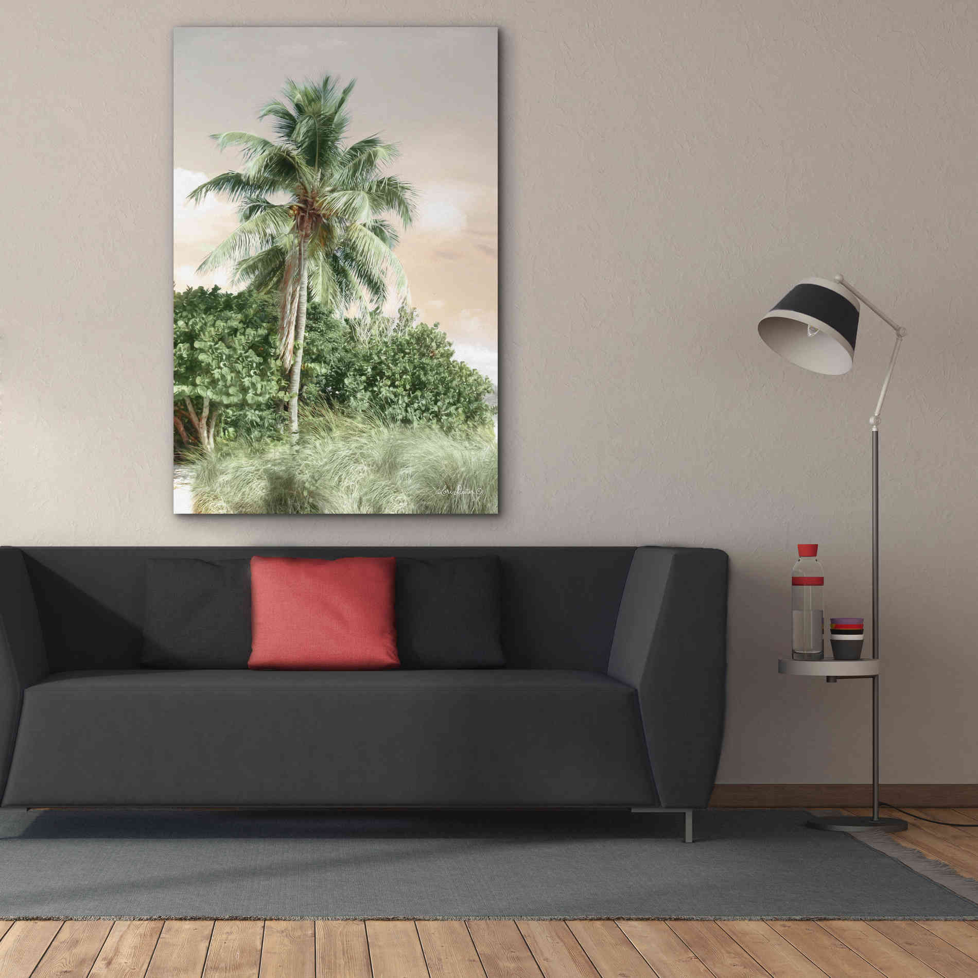 'Sanibel Island Palm' by Lori Deiter, Canvas Wall Art,40 x 60