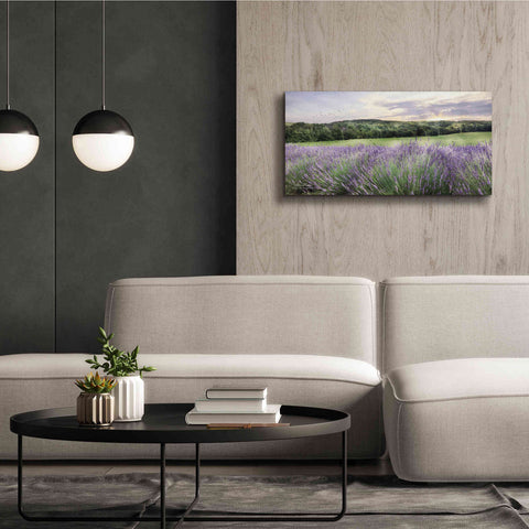 Image of 'Lavender Fields' by Lori Deiter, Canvas Wall Art,40 x 20