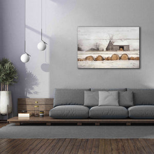 'Vermont Hay' by Lori Deiter, Canvas Wall Art,60 x 40