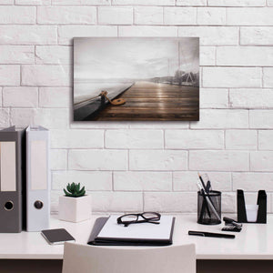 'Newport Dock I' by Lori Deiter, Canvas Wall Art,18 x 12