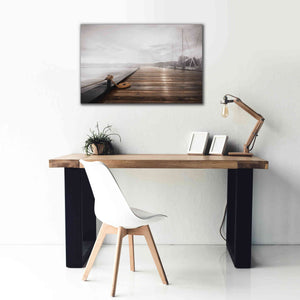 'Newport Dock I' by Lori Deiter, Canvas Wall Art,40 x 26