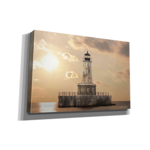 Image of 'Charity Shoal Lighthouse' by Lori Deiter, Canvas Wall Art