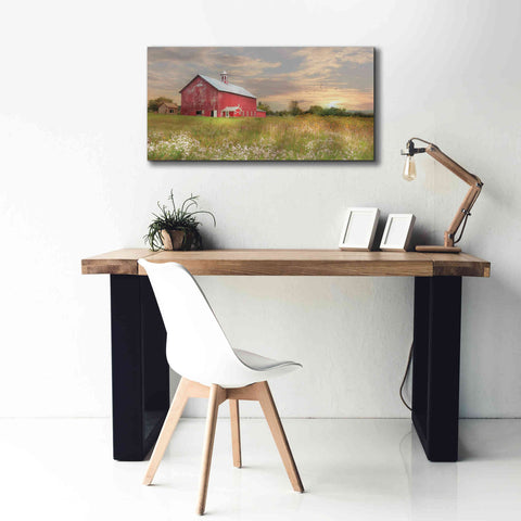 Image of 'Vermont Landscape' by Lori Deiter, Canvas Wall Art,40 x 20
