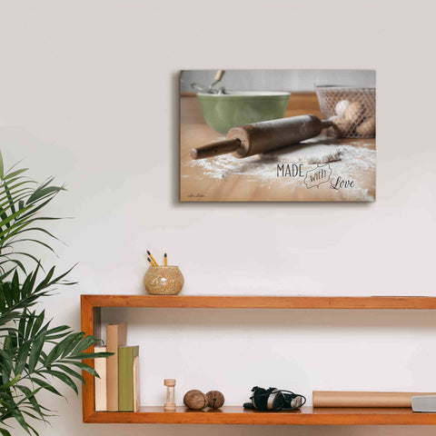 Image of 'Made with Love' by Lori Deiter, Canvas Wall Art,18 x 12
