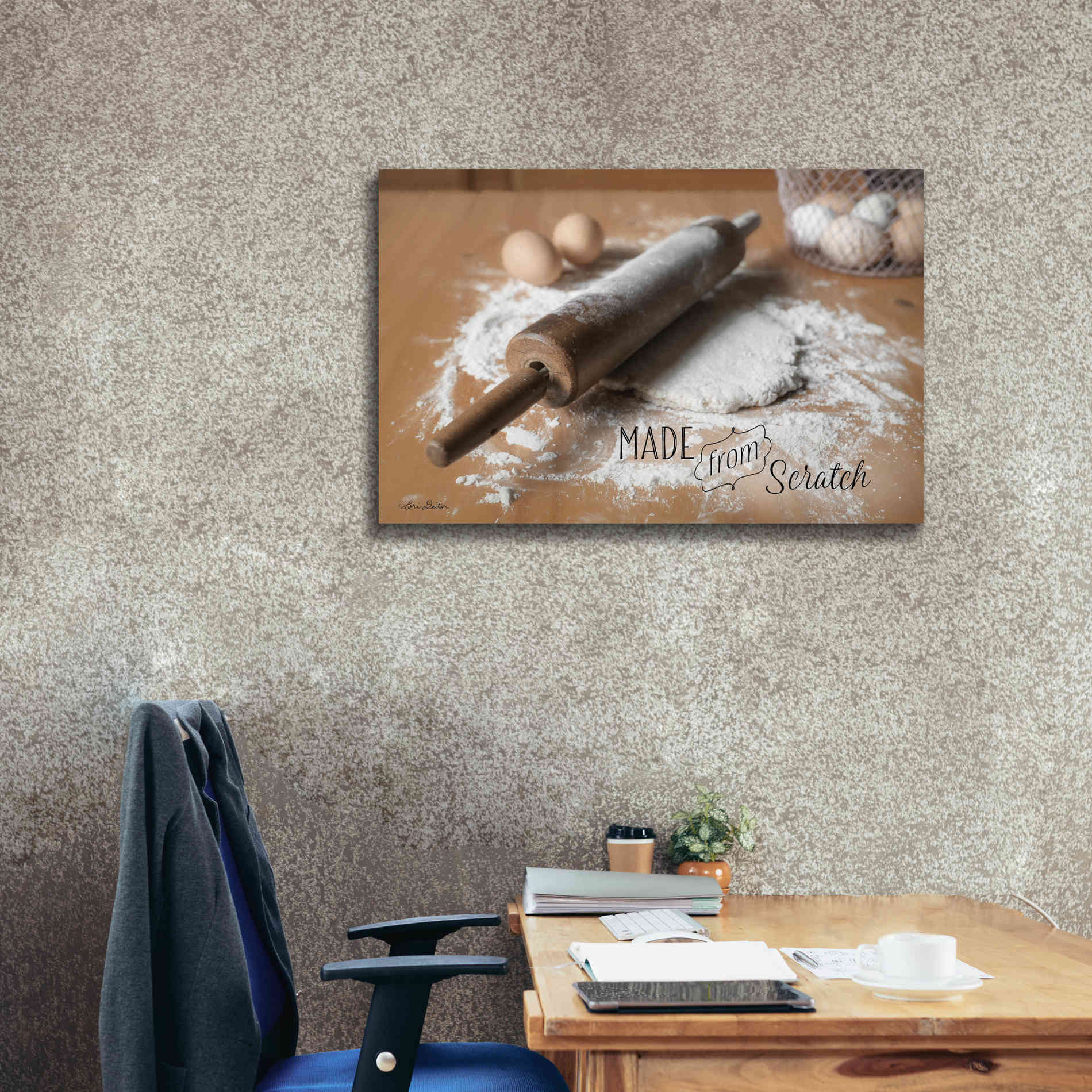 'Made from Scratch' by Lori Deiter, Canvas Wall Art,40 x 26