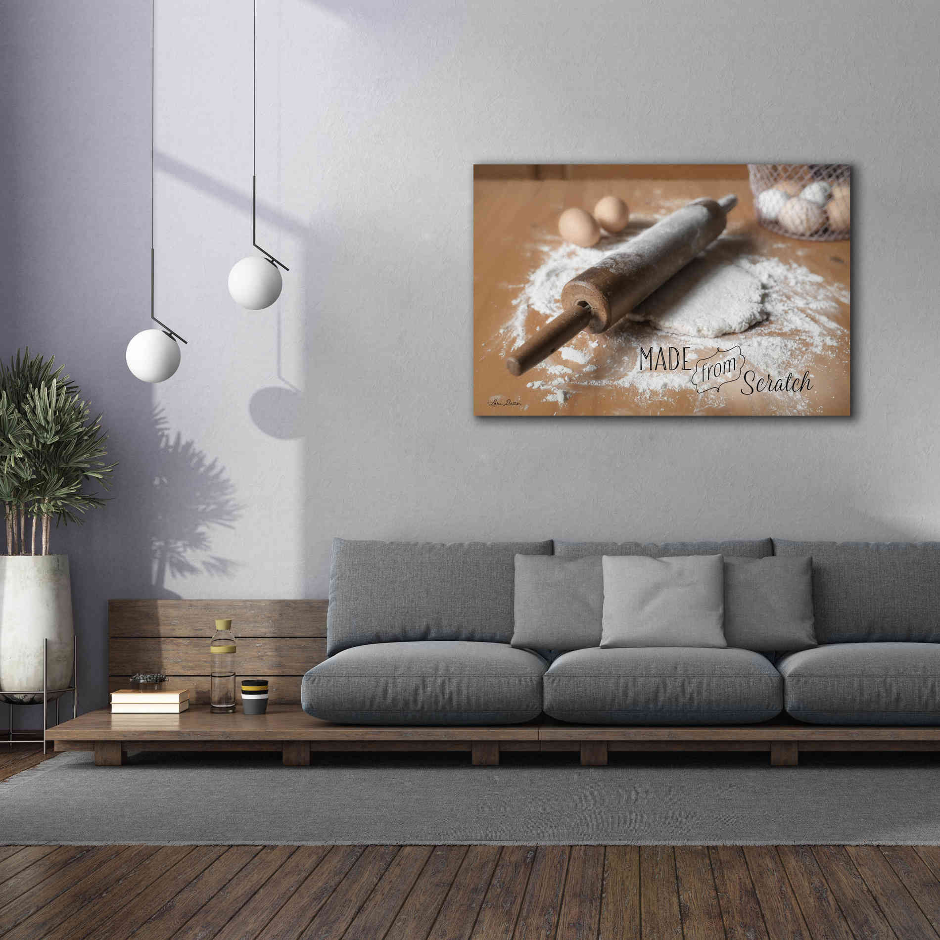 'Made from Scratch' by Lori Deiter, Canvas Wall Art,60 x 40