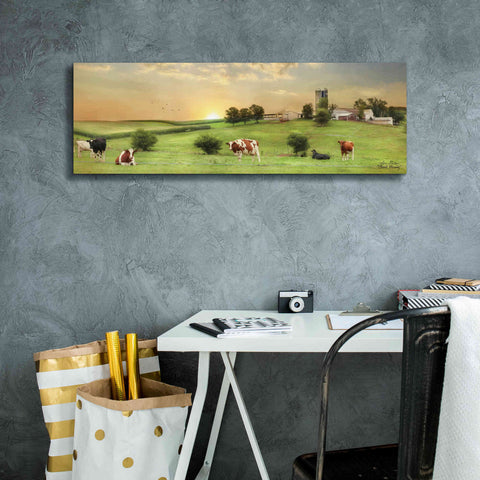 Image of 'Blessed Morning' by Lori Deiter, Canvas Wall Art,36 x 12