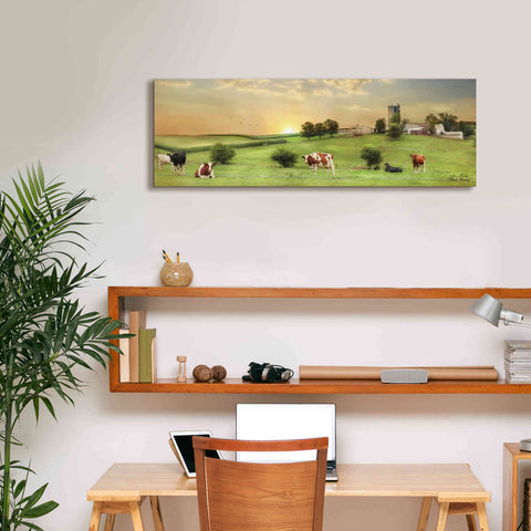 Image of 'Blessed Morning' by Lori Deiter, Canvas Wall Art,36 x 12