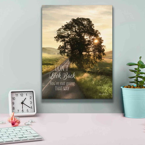 Image of 'Don't Look Back' by Lori Deiter, Canvas Wall Art,12 x 16
