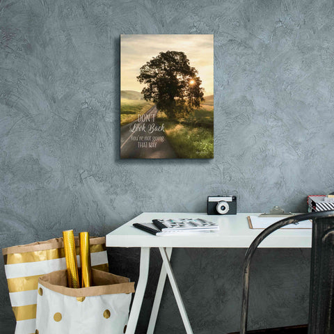Image of 'Don't Look Back' by Lori Deiter, Canvas Wall Art,12 x 16