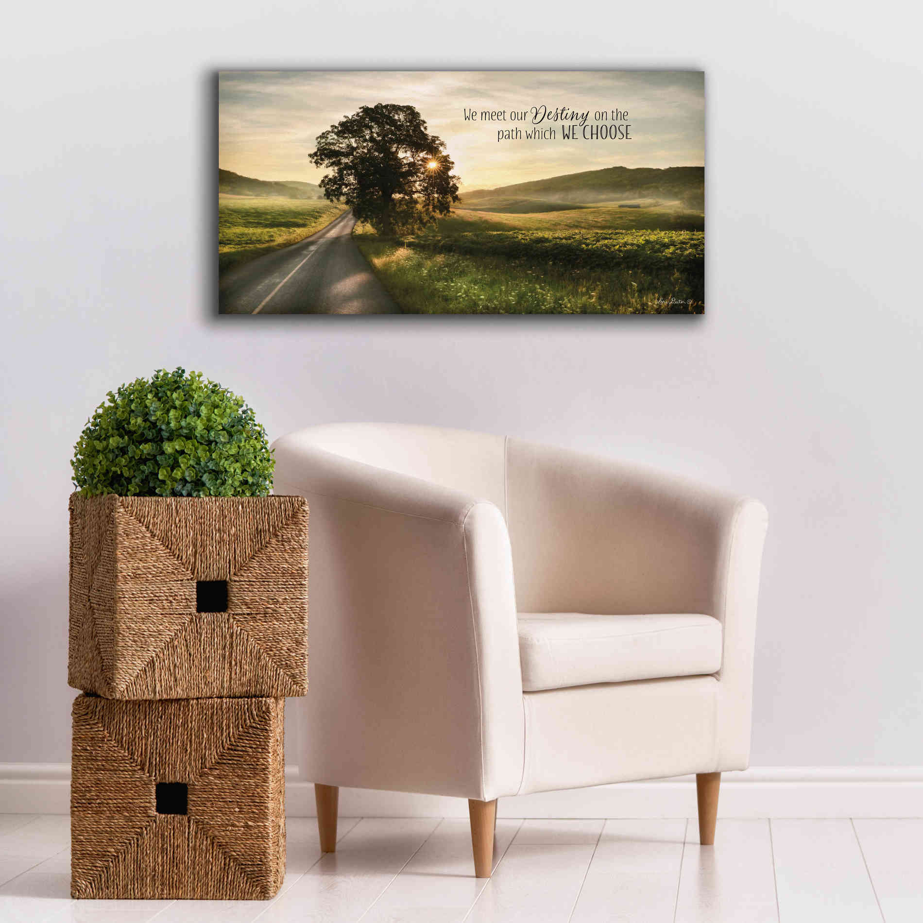 'Destiny' by Lori Deiter, Canvas Wall Art,40 x 20