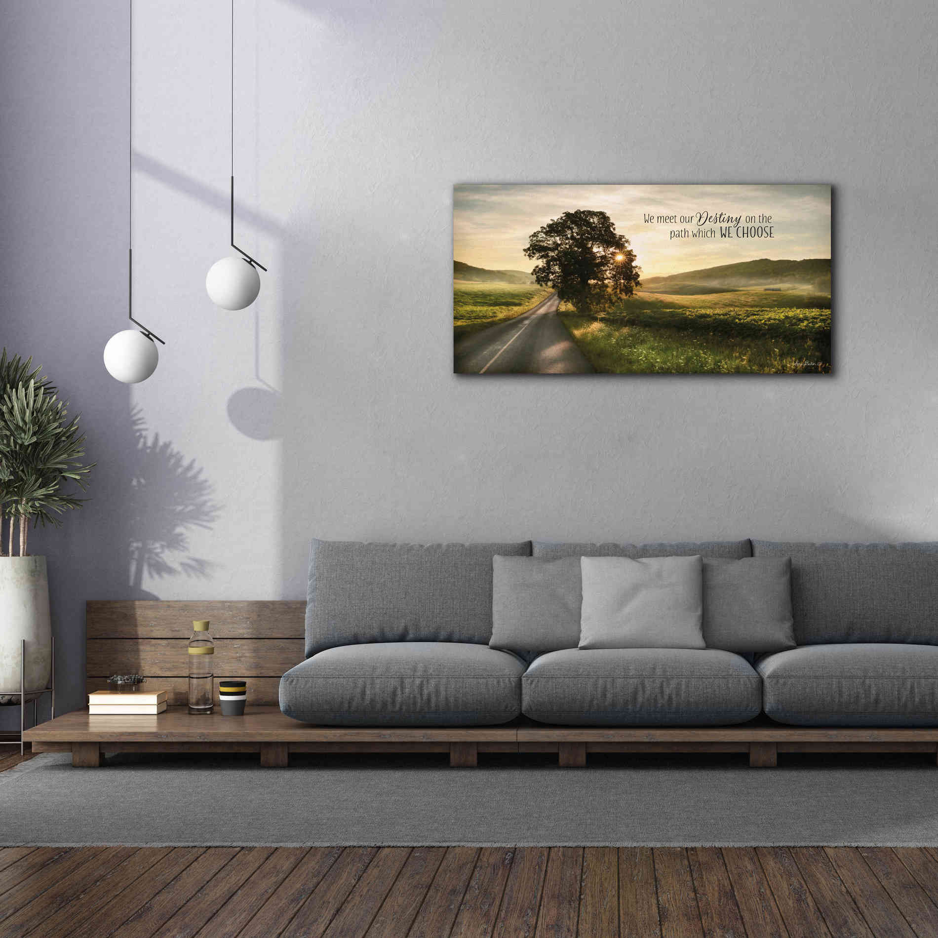 'Destiny' by Lori Deiter, Canvas Wall Art,60 x 30