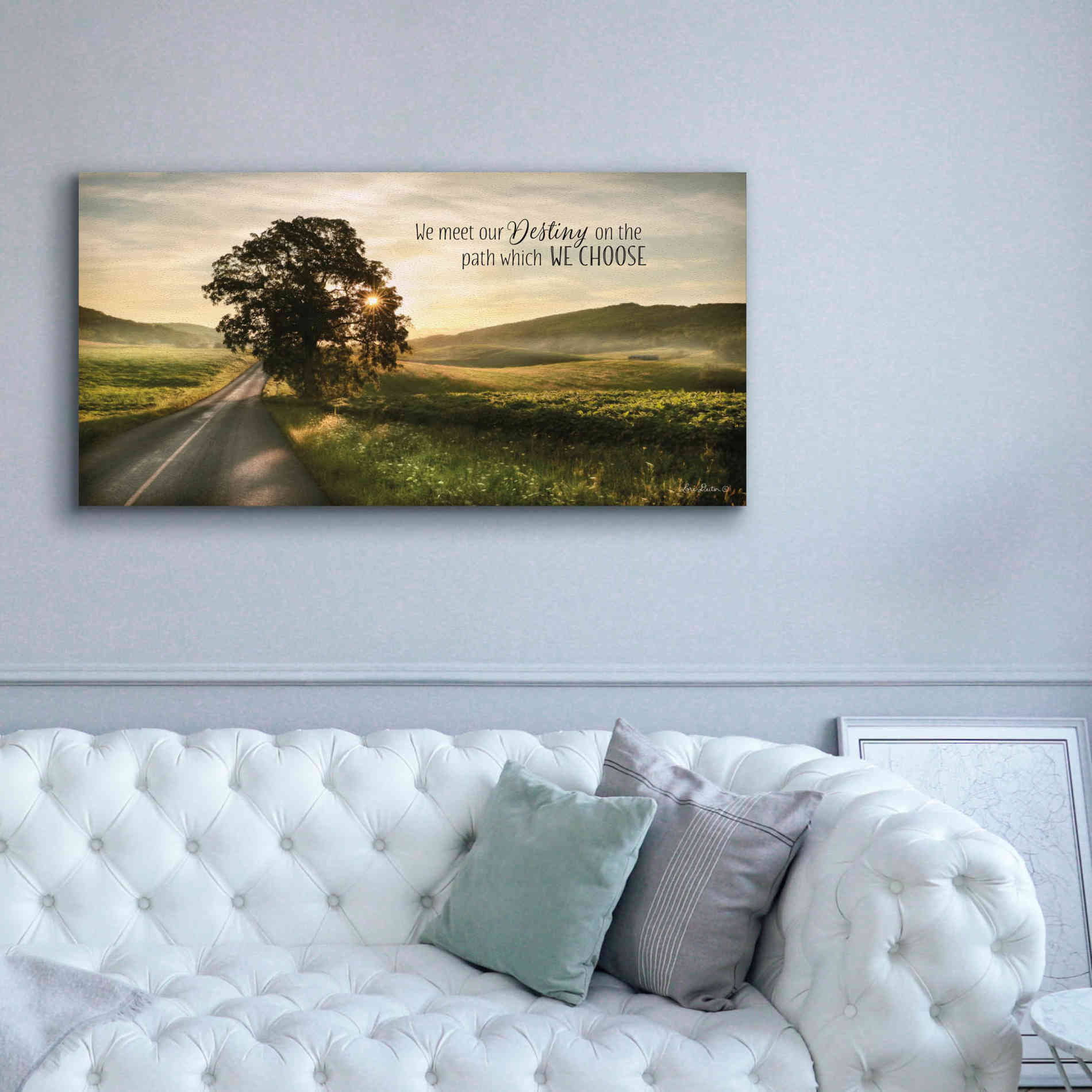 'Destiny' by Lori Deiter, Canvas Wall Art,60 x 30