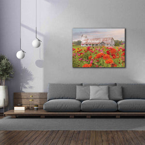 'Vermont Flowers' by Lori Deiter, Canvas Wall Art,54 x 40