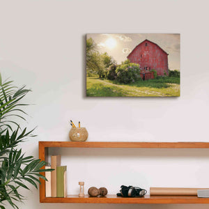 'Spide Barton Barn' by Lori Deiter, Canvas Wall Art,18 x 12