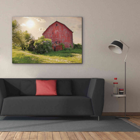 Image of 'Spide Barton Barn' by Lori Deiter, Canvas Wall Art,60 x 40