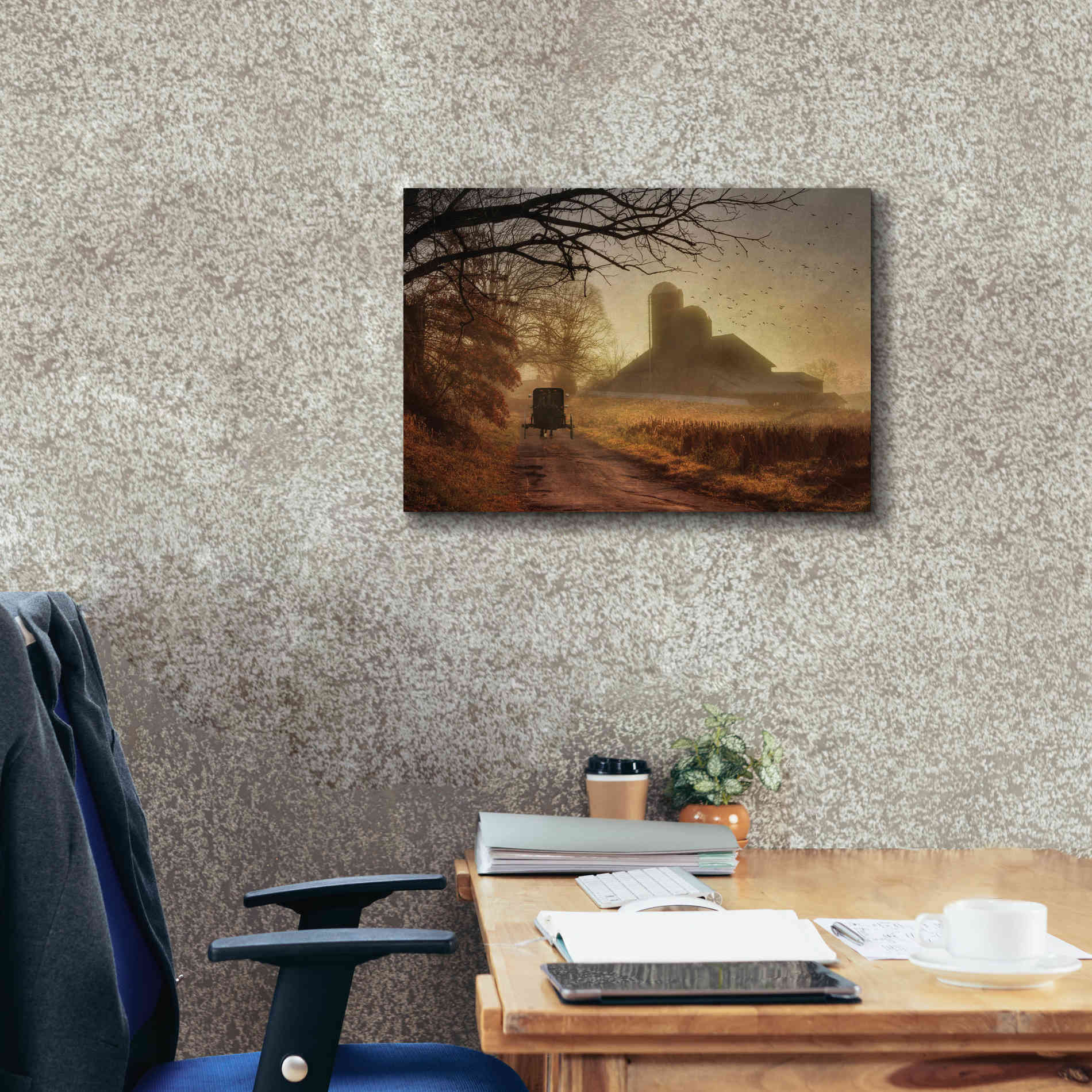 'Sunday Morning' by Lori Deiter, Canvas Wall Art,26 x 18
