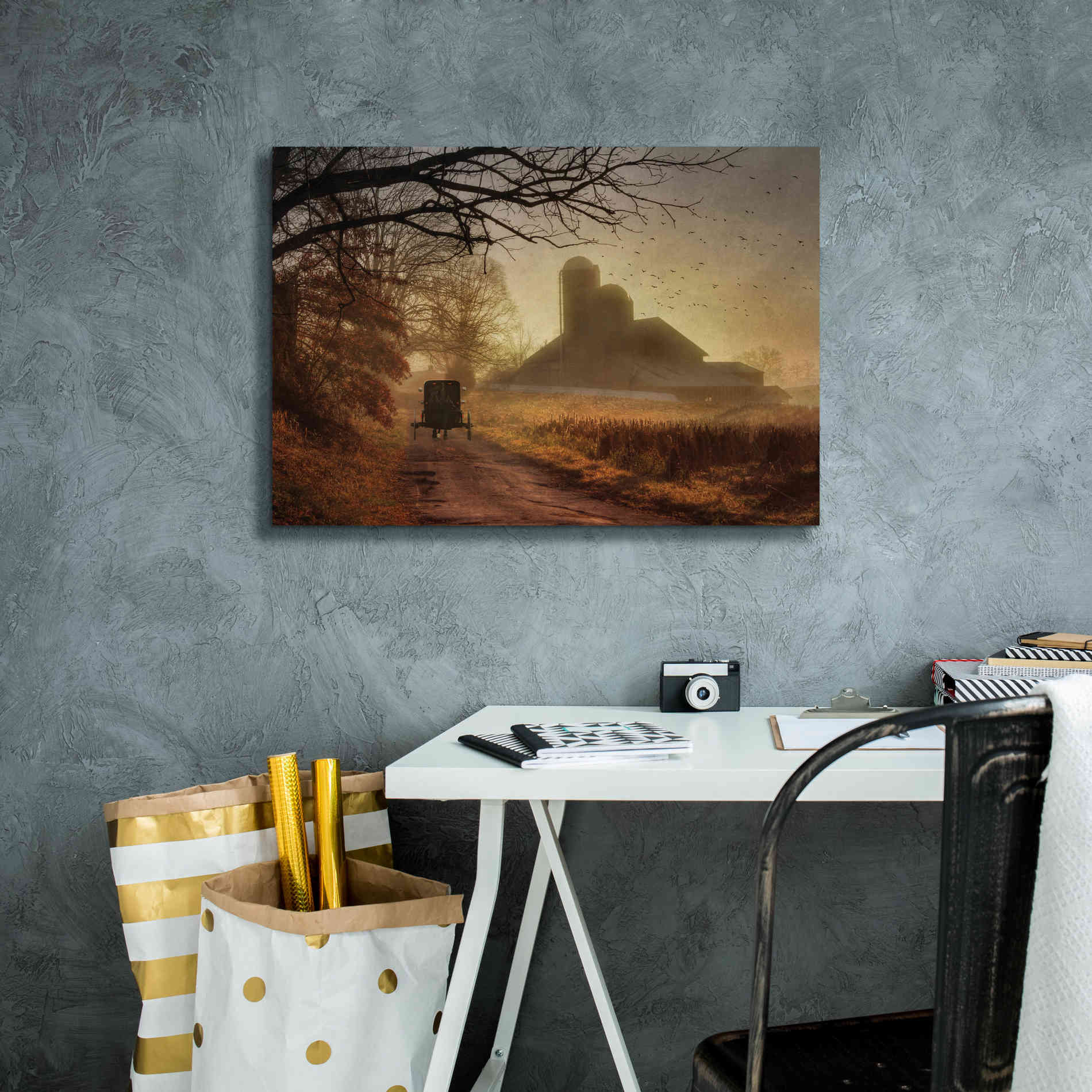 'Sunday Morning' by Lori Deiter, Canvas Wall Art,26 x 18