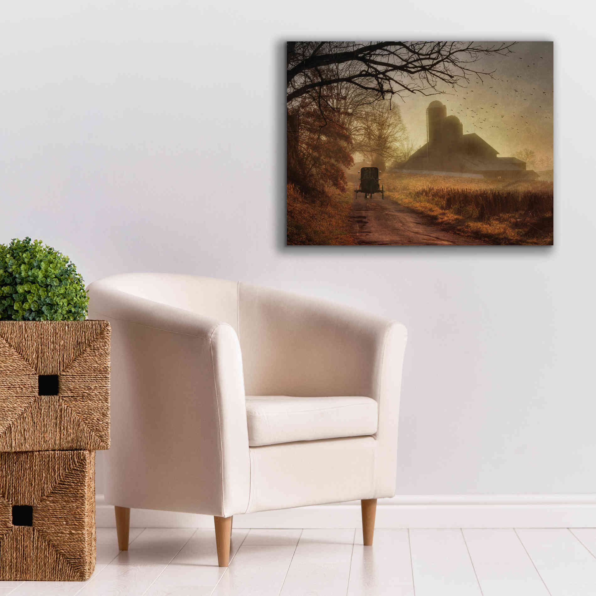 'Sunday Morning' by Lori Deiter, Canvas Wall Art,34 x 26
