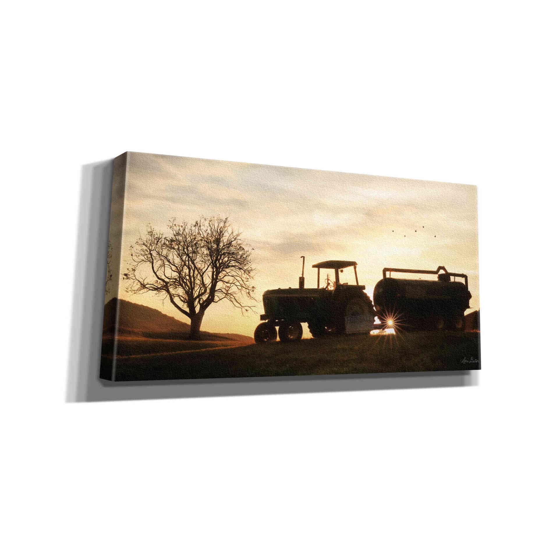 'Tractor for Sale' by Lori Deiter, Canvas Wall Art