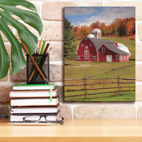Image of 'One Flag, One Land' by Lori Deiter, Canvas Wall Art,12 x 16