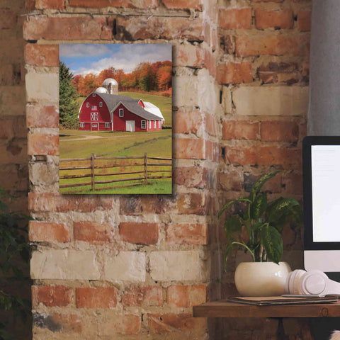Image of 'One Flag, One Land' by Lori Deiter, Canvas Wall Art,12 x 16