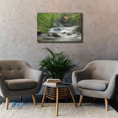 Image of 'Glade Creek Grist Mill' by Lori Deiter, Canvas Wall Art,40 x 26