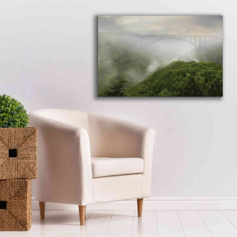Image of 'New River Gorge Bridge' by Lori Deiter, Canvas Wall Art,40 x 26