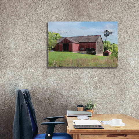 Image of 'Summer in Pennsylvania' by Lori Deiter, Canvas Wall Art,40 x 26