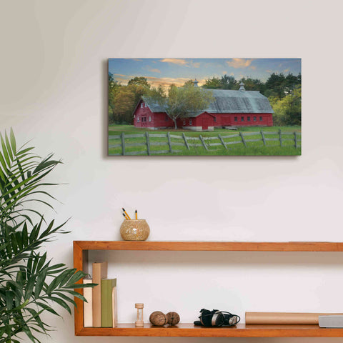 Image of 'Fenced In' by Lori Deiter, Canvas Wall Art,24 x 12