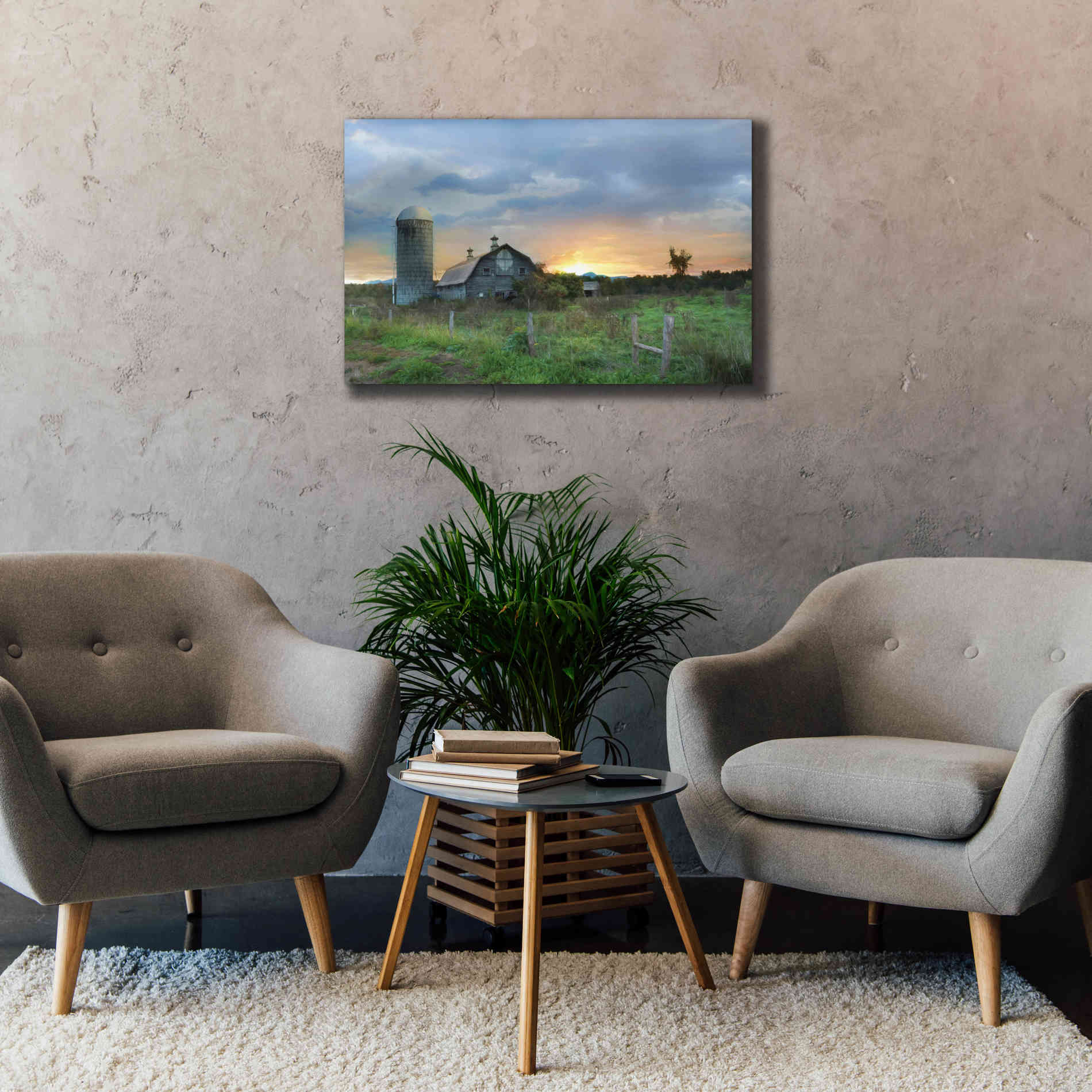 'New Morning in Vermont' by Lori Deiter, Canvas Wall Art,40 x 26