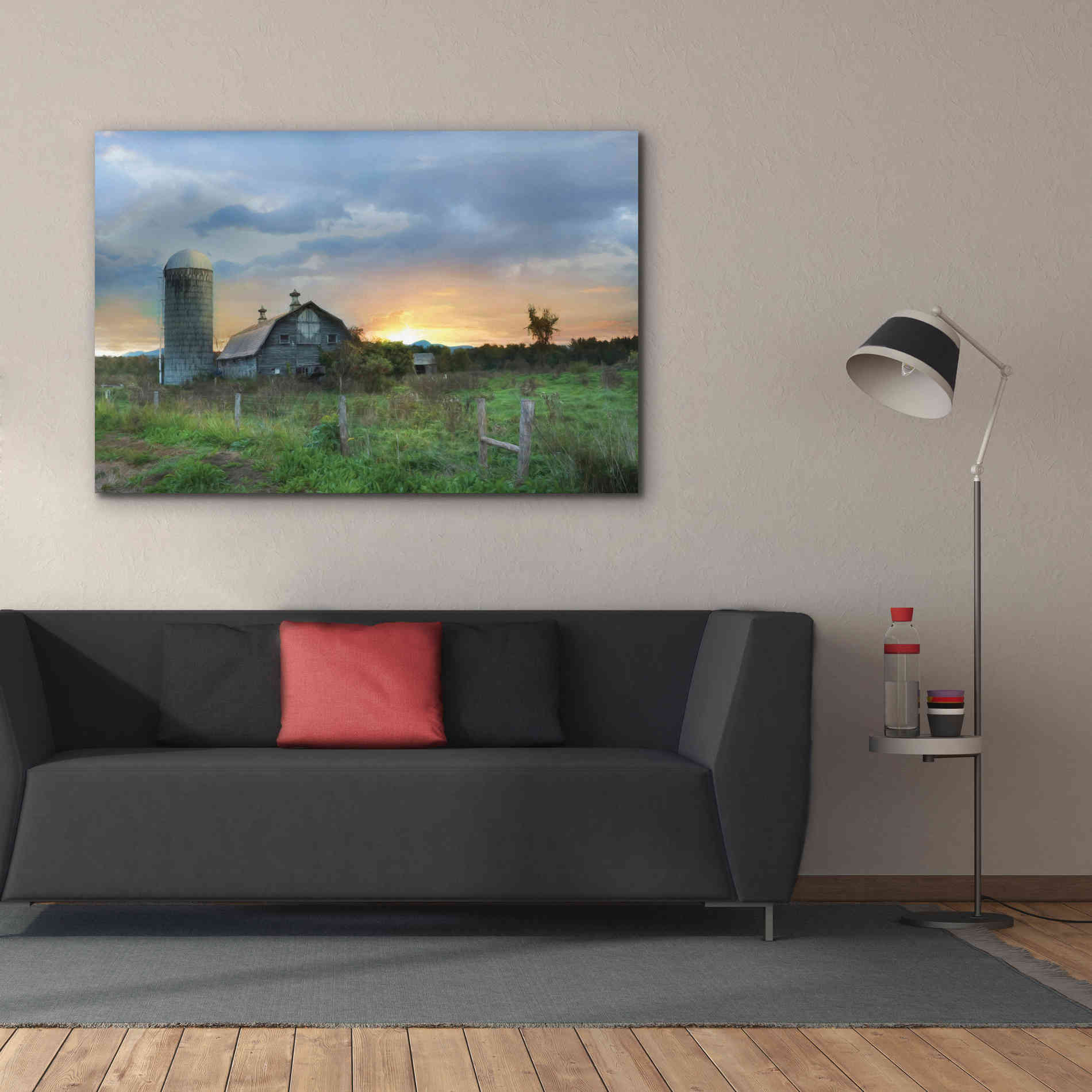 'New Morning in Vermont' by Lori Deiter, Canvas Wall Art,60 x 40
