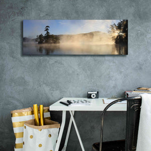 'Lake Luzerne Sunrise' by Lori Deiter, Canvas Wall Art,36 x 12