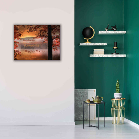 Image of 'Every Sunrise' by Lori Deiter, Canvas Wall Art,34 x 26