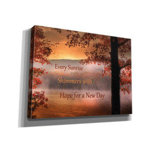 'Every Sunrise' by Lori Deiter, Canvas Wall Art