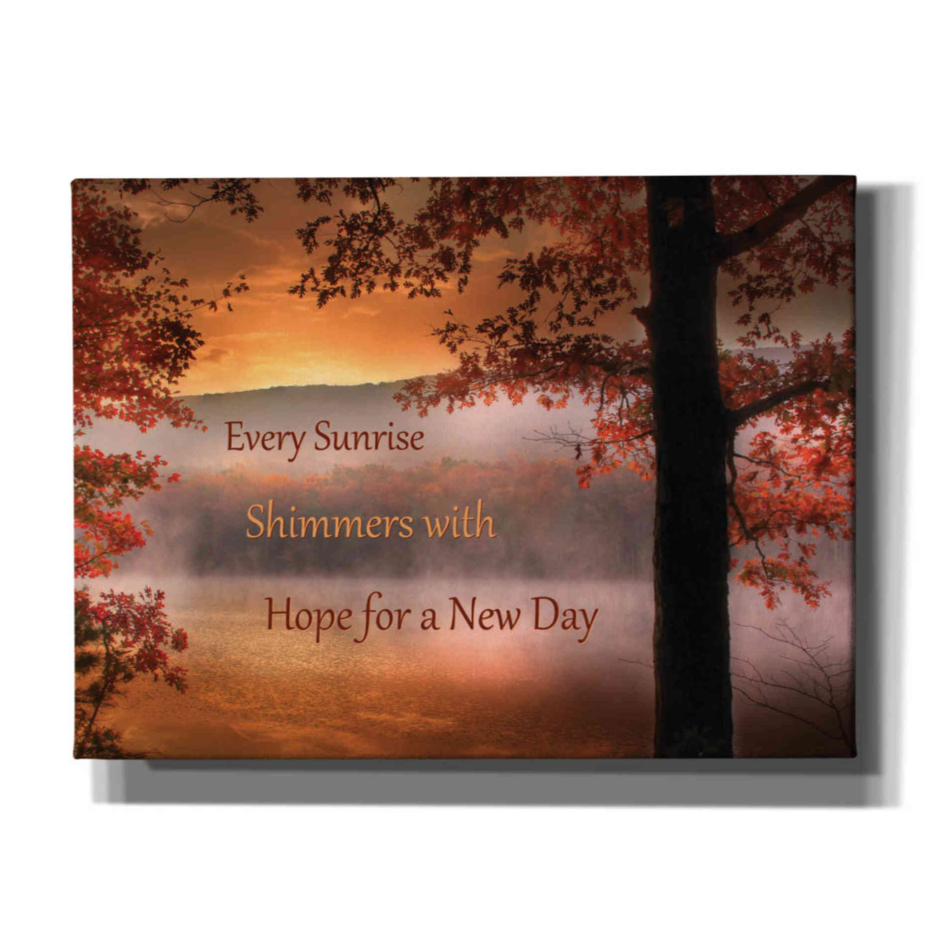 'Every Sunrise' by Lori Deiter, Canvas Wall Art