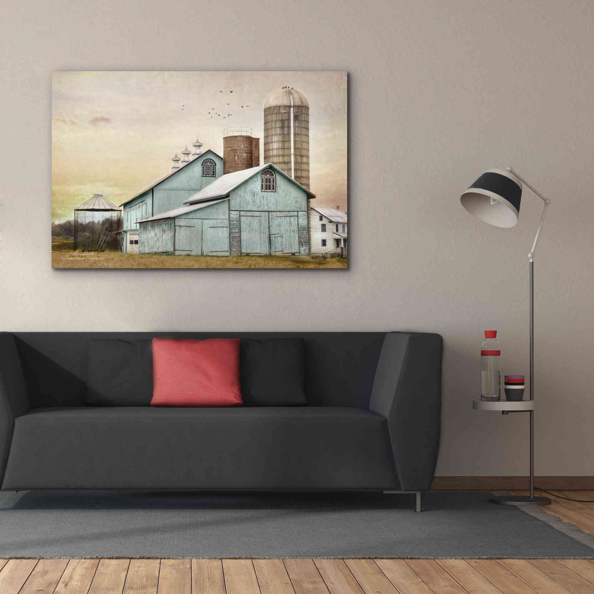 'Jonestown Sunrise' by Lori Deiter, Canvas Wall Art,60 x 40