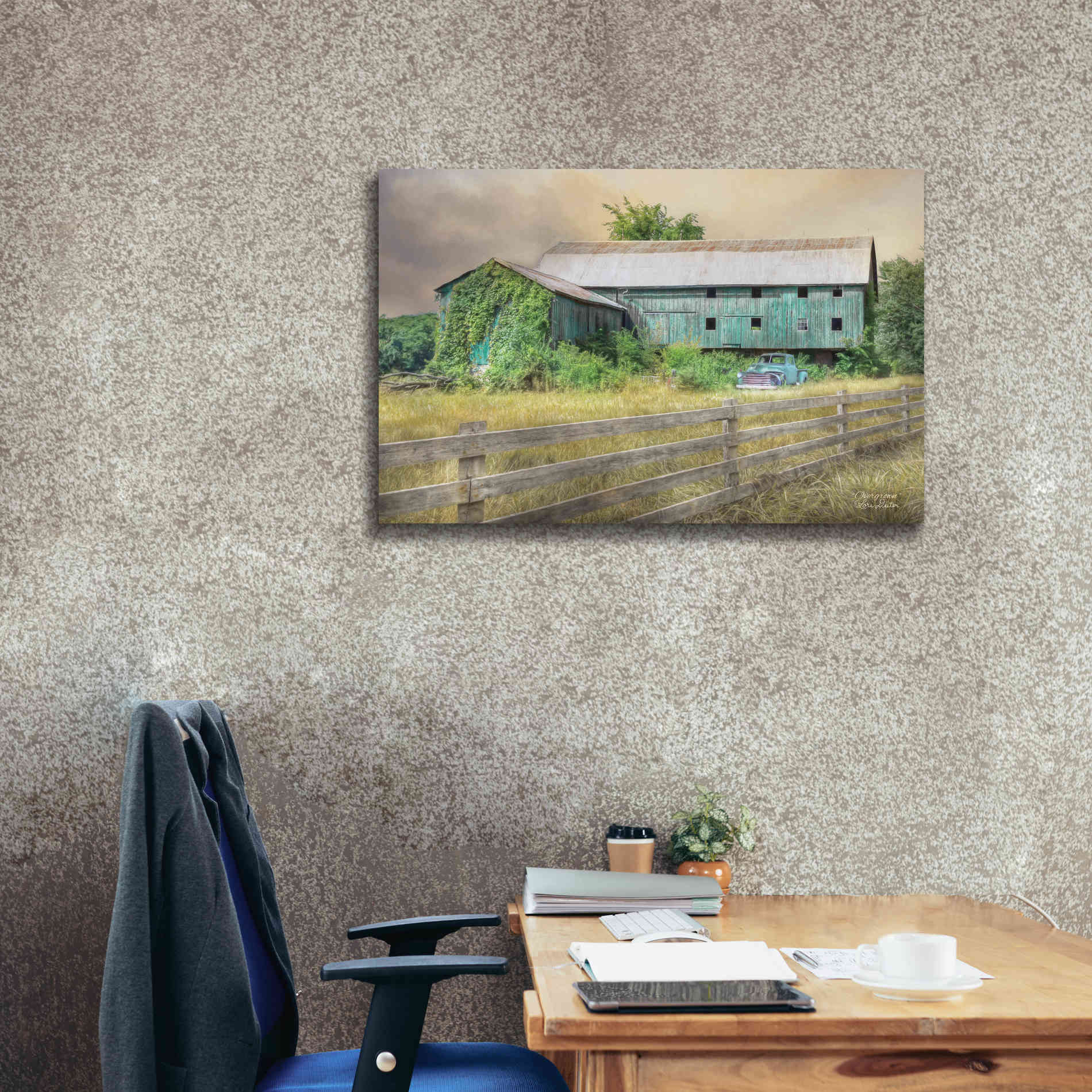 'Overgrown' by Lori Deiter, Canvas Wall Art,40 x 26