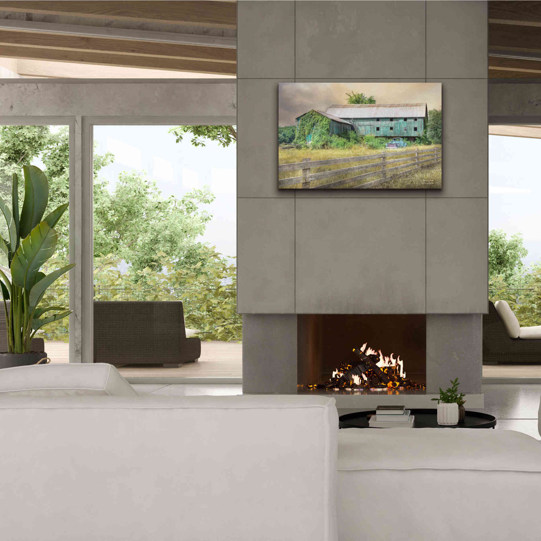 'Overgrown' by Lori Deiter, Canvas Wall Art,40 x 26