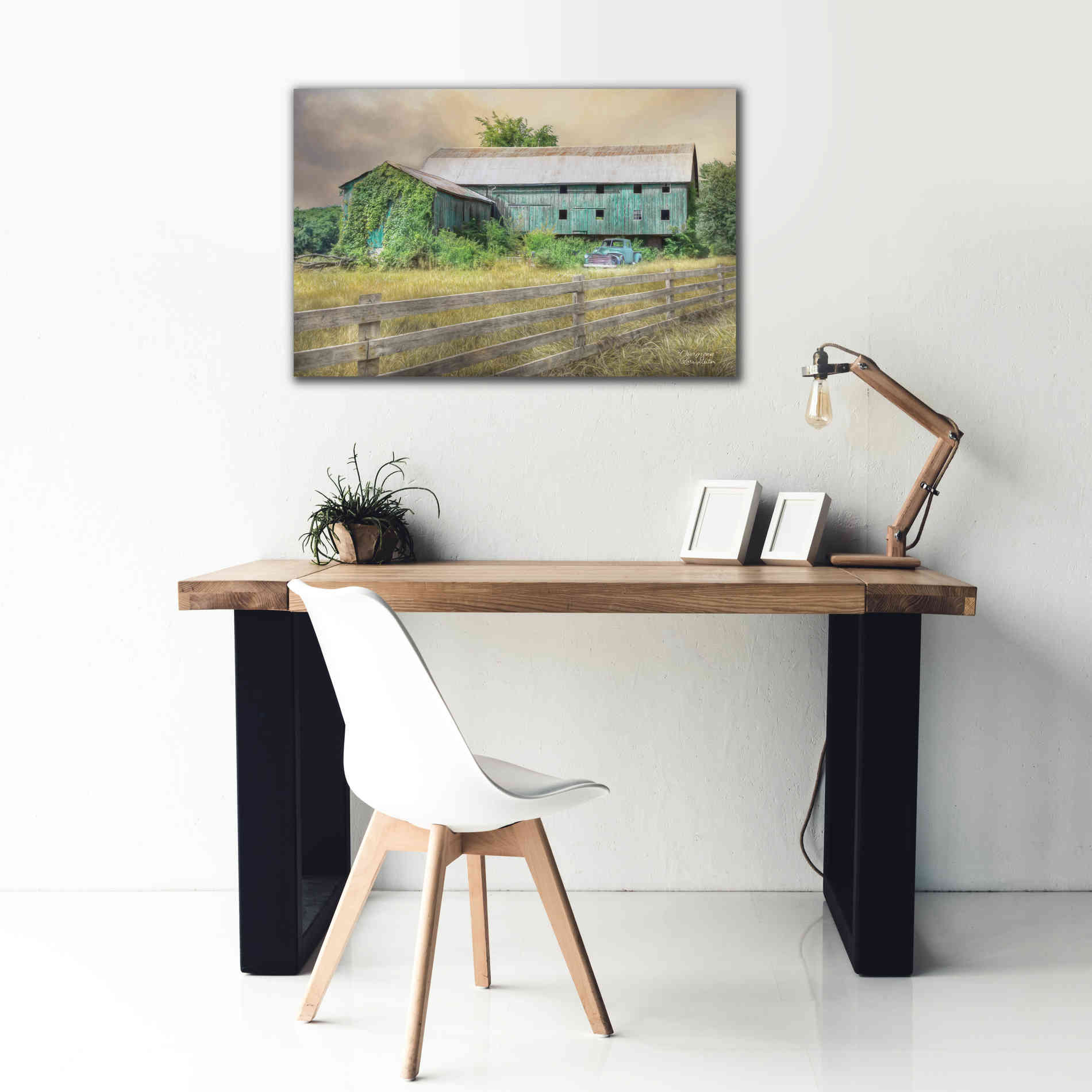 'Overgrown' by Lori Deiter, Canvas Wall Art,40 x 26