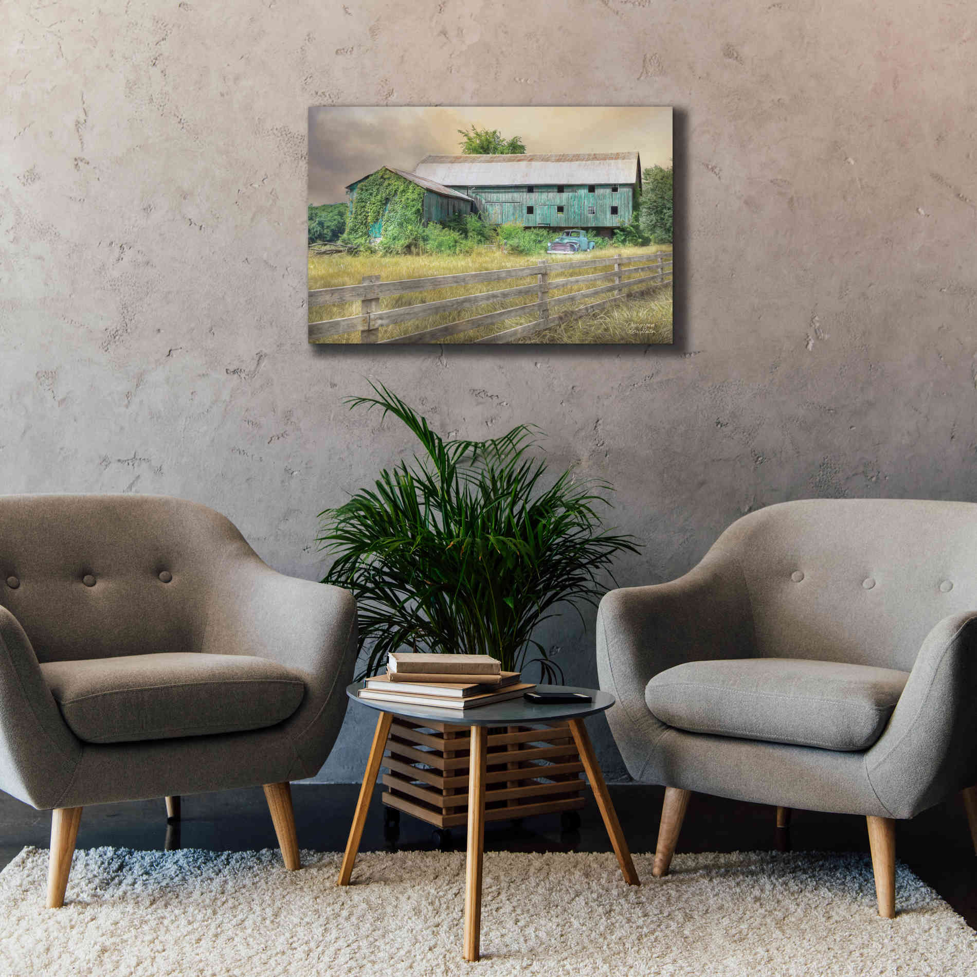 'Overgrown' by Lori Deiter, Canvas Wall Art,40 x 26