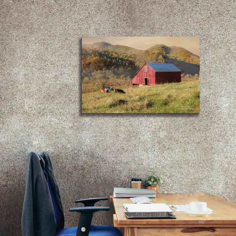 Image of 'Sunrise in the Valley' by Lori Deiter, Canvas Wall Art,40 x 26