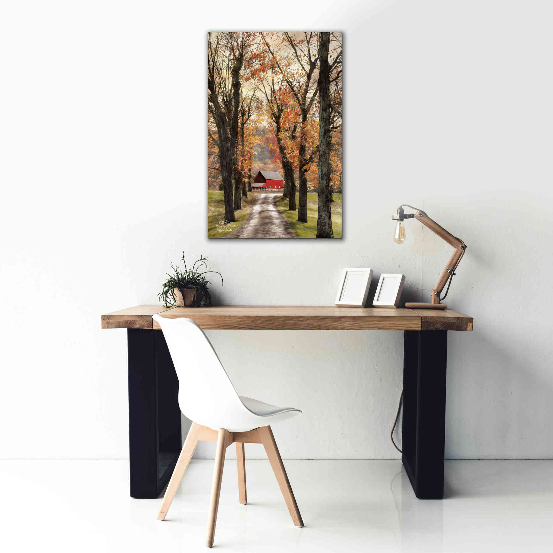 'On Those Country Roads' by Lori Deiter, Canvas Wall Art,26 x 40