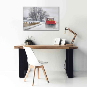 'Haulin' Hay' by Lori Deiter, Canvas Wall Art,40 x 26