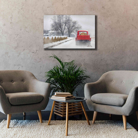 Image of 'Haulin' Hay' by Lori Deiter, Canvas Wall Art,40 x 26
