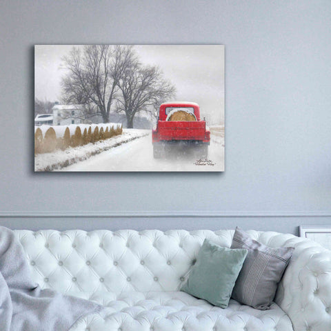 Image of 'Haulin' Hay' by Lori Deiter, Canvas Wall Art,60 x 40